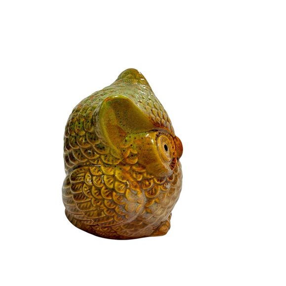 Vintage Ceramic Decorative Owl Figurine - Picture 5 of 6